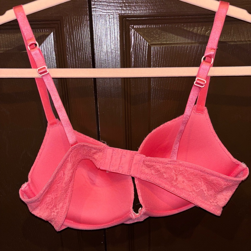 GUC Xhilaration Pink Lace Push-Up Bra - Picture 5 of 5